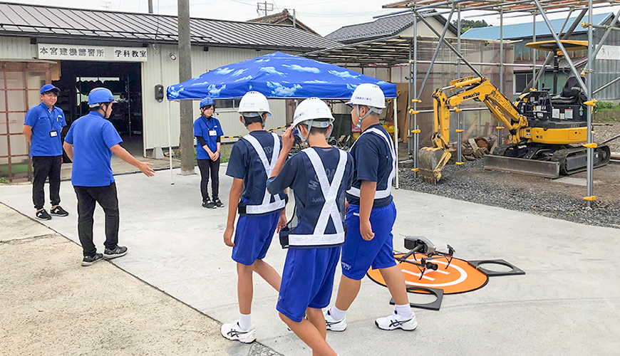 本宮・田村自動車学校ドローン講習所